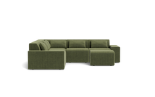 Load image into Gallery viewer, Atmosphere Sleeper Sofa &amp; Sectional - Regular Backrest - Cypress Green
