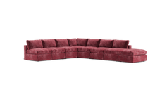 Load image into Gallery viewer, Ciello XL - Sectional - Bordeaux - Regular Backrest
