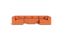 Load image into Gallery viewer, Atmosphere Sleeper Sofa &amp; Sectional - Regular Backrest - Tangerine

