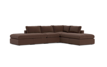 Load image into Gallery viewer, Ciello XL - Sectional - Chocolate - Regular Backrest
