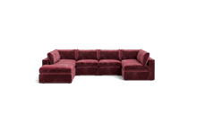 Load image into Gallery viewer, Ciello - Sectional - Bordeaux - Regular Backrest
