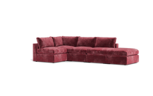 Load image into Gallery viewer, Ciello XL - Sectional - Bordeaux - Regular Backrest
