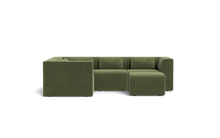 Load image into Gallery viewer, Atmosphere Sleeper Sofa &amp; Sectional - Regular Backrest - Cypress Green
