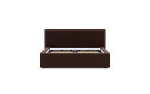 Load image into Gallery viewer, Ara Bed - Queen - Upholstered - Chocolate - Non-storage
