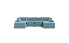 Load image into Gallery viewer, Ciello - Sectional - Aqua - Regular Backrest
