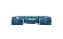 Load image into Gallery viewer, Atmosphere Sleeper Sofa &amp; Sectional - Regular Backrest - Harbour Blue
