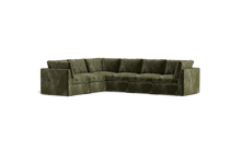 Load image into Gallery viewer, Ciello - Sectional - Sage - High Angled
