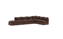 Load image into Gallery viewer, Gaia XL - Sectional - Chocolate
