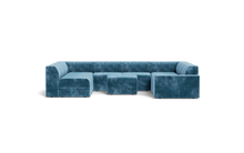 Load image into Gallery viewer, Atmosphere Sleeper Sofa &amp; Sectional - Regular Backrest - Harbour Blue
