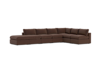 Load image into Gallery viewer, Ciello - Sectional - Chocolate - Regular Backrest
