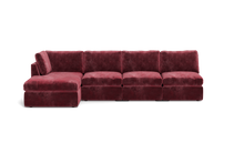 Load image into Gallery viewer, Ciello - Sofa - Bordeaux - High Angled
