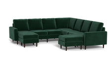 Load image into Gallery viewer, The Cozey Corner - Velvet Emerald - Square - C

