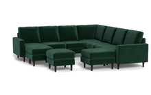 Load image into Gallery viewer, The Cozey Corner - Velvet Emerald - Square - C

