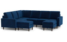 Load image into Gallery viewer, The Cozey Corner - Velvet Sapphire - Square - C
