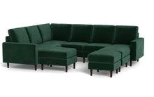 Load image into Gallery viewer, The Cozey Corner - Velvet Emerald - Square - C
