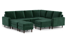 Load image into Gallery viewer, The Cozey Corner - Velvet Emerald - Square - C

