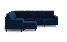 Load image into Gallery viewer, The Cozey Corner - Velvet Sapphire - Square
