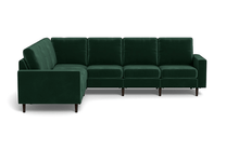 Load image into Gallery viewer, The Cozey Corner - Velvet Emerald - Square
