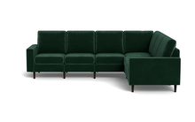 Load image into Gallery viewer, The Cozey Corner - Velvet Emerald - Square
